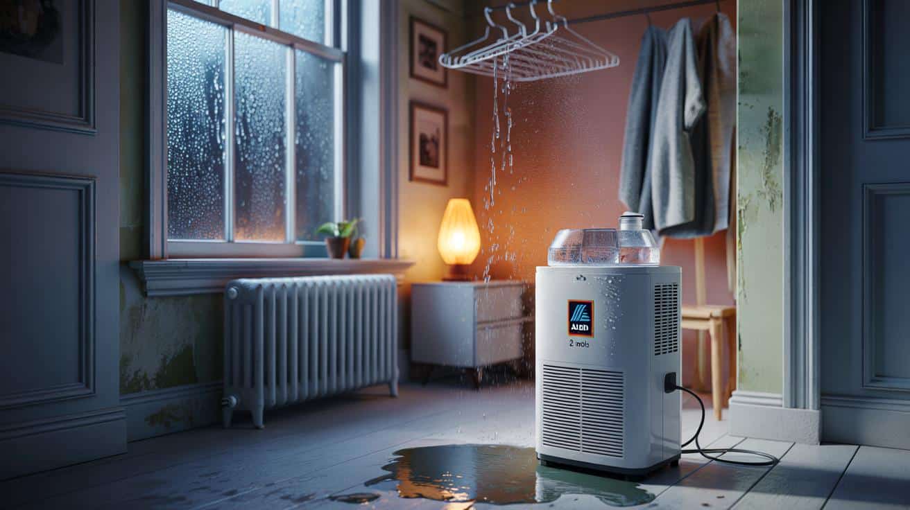 Brits, can £39.99 beat damp this winter? Aldi’s 2-litre dehumidifier dries rooms up to 15 m²