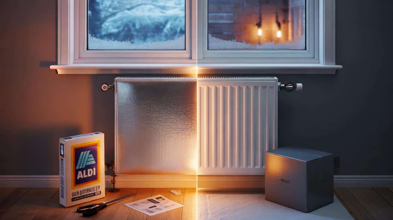 Comparison: Aldi radiator reflectors vs other brands