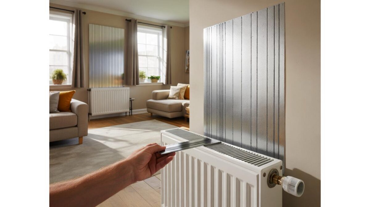 How can multiple radiator reflectors be installed in one room for optimal performance?