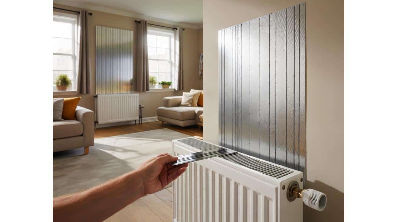 How can multiple radiator reflectors be installed in one room for optimal performance?