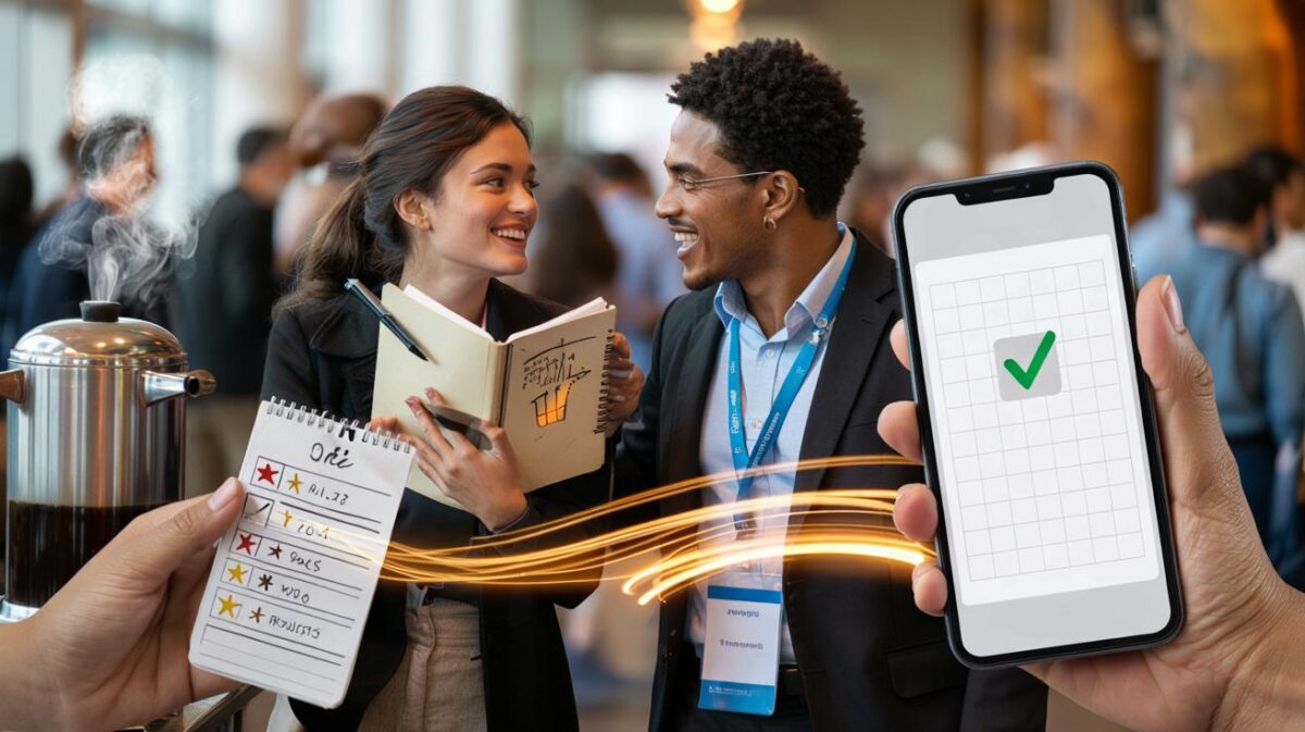 How can the success of these conversations with new people be measured?