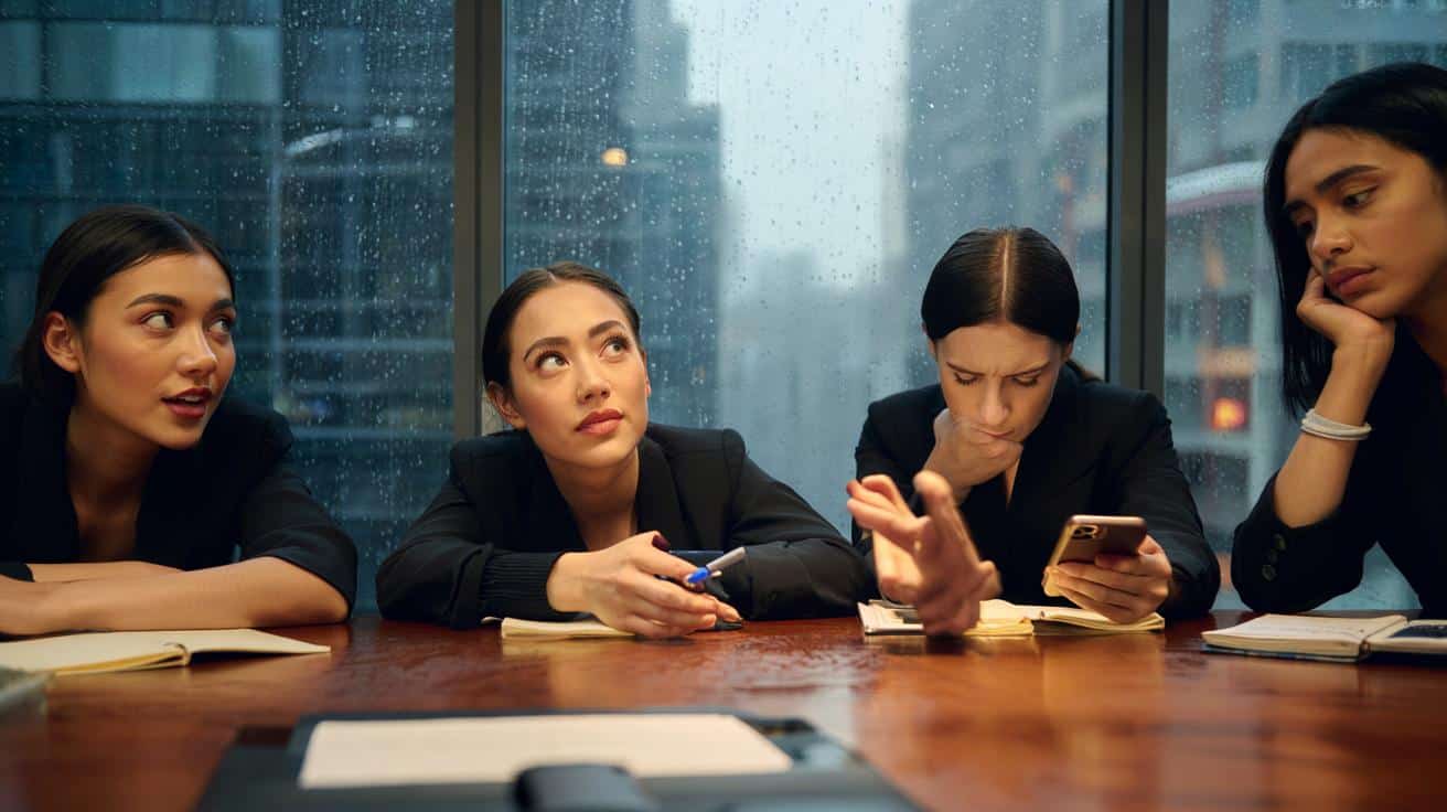 How can you read interest or boredom through nonverbal behaviour in a discussion?