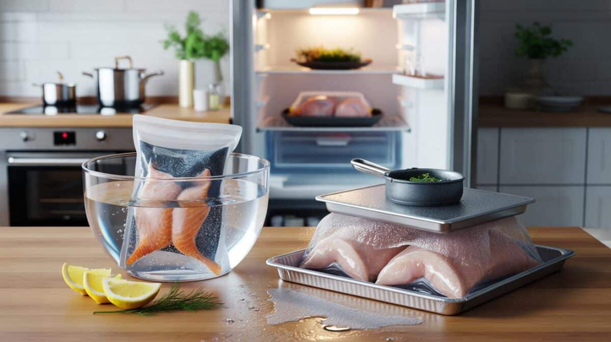 How to defrost frozen foods safely without heating your kitchen (and save energy)