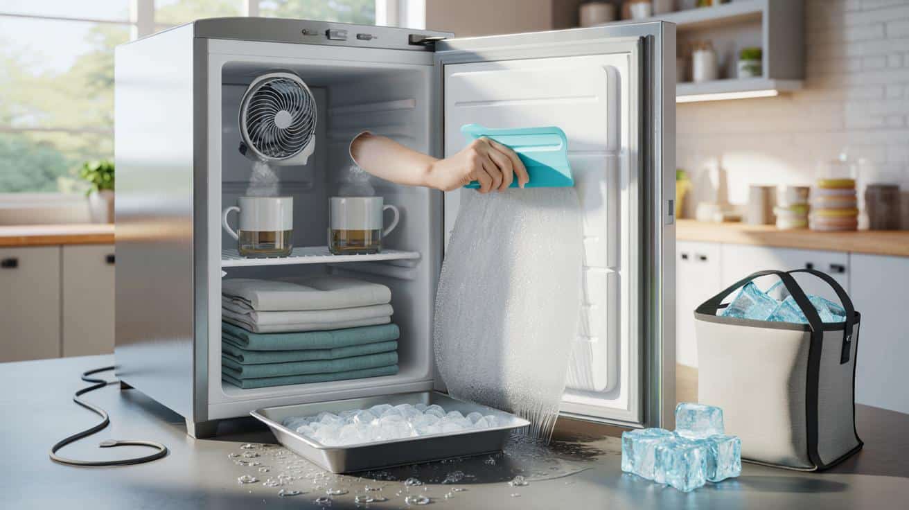 How to defrost your freezer fast and save on running costs (no mess, no stress)