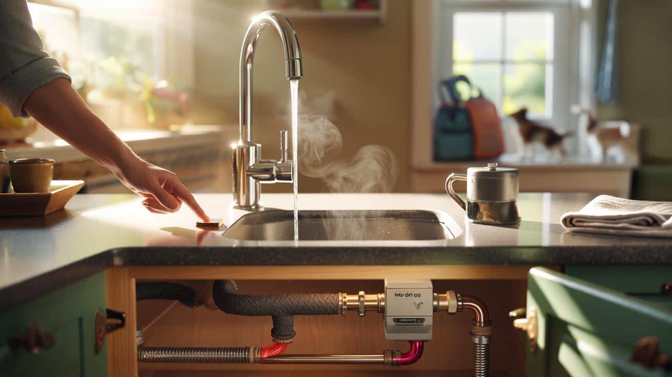 How to get hot water faster without running the tap for minutes every time