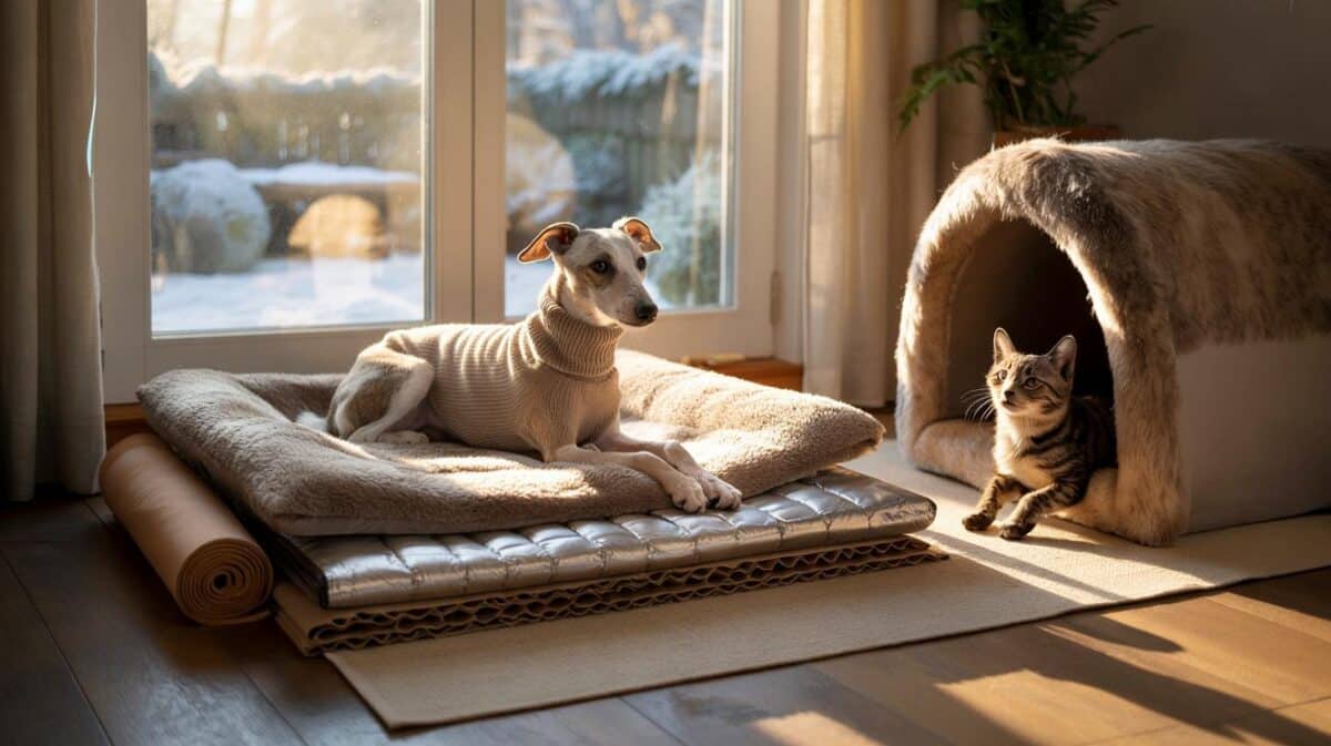 How to keep your pets warm without cranking up the central heating