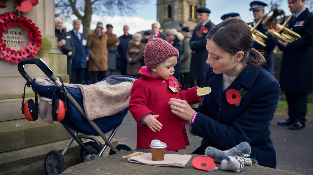 How to survive Remembrance Sunday with toddlers — essential tips