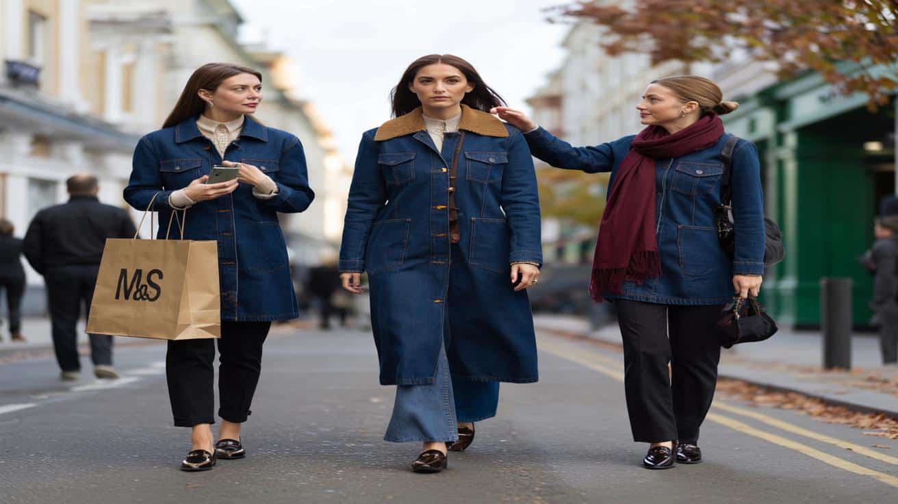 M&S £80 denim car coat racks up over 20 sales in 5 days: will your friends copy you after one wear?