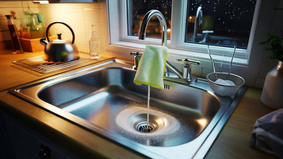 One simple step tonight, a perfectly clear sink tomorrow