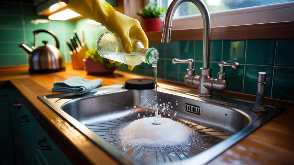 Pour this simple mix down your drain — and watch the clog disappear