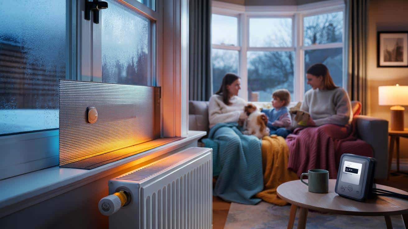 Real results: families reveal how radiator reflectors cut their bills this winter