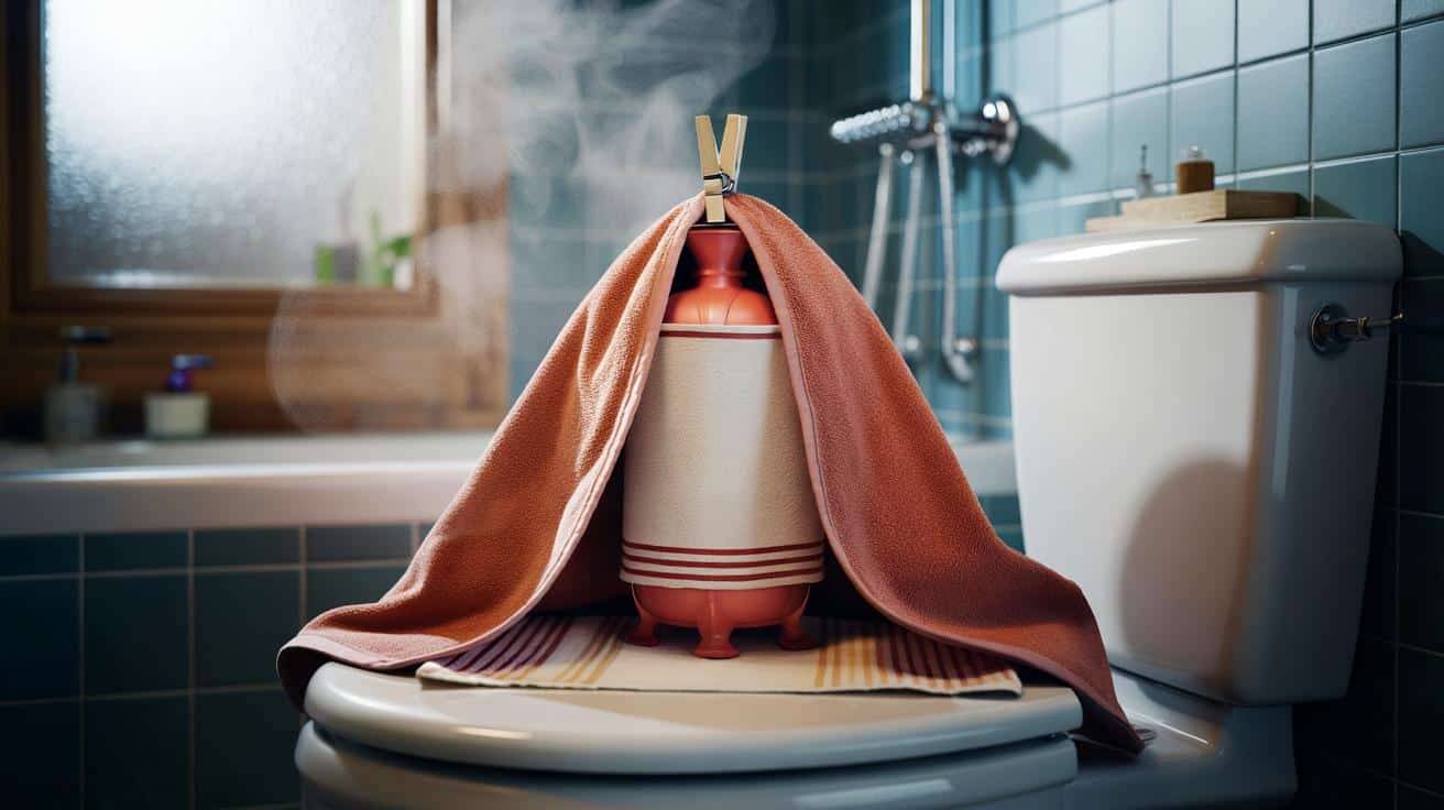 The bathroom trick that keeps towels warm without a heated towel rail