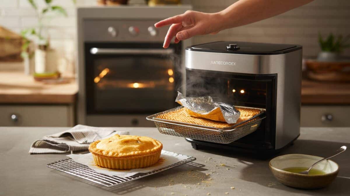 The best way to reheat pies and roasties so they taste fresh (and use less energy)