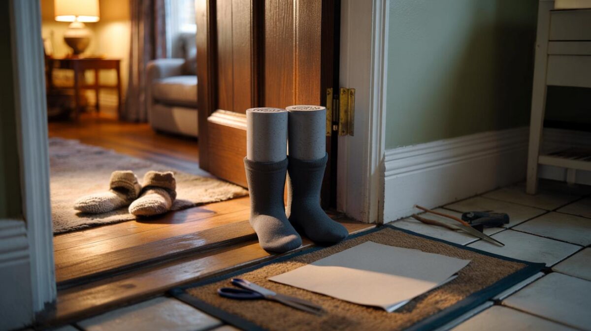 The DIY draught-excluder that costs £2 and works like a pro