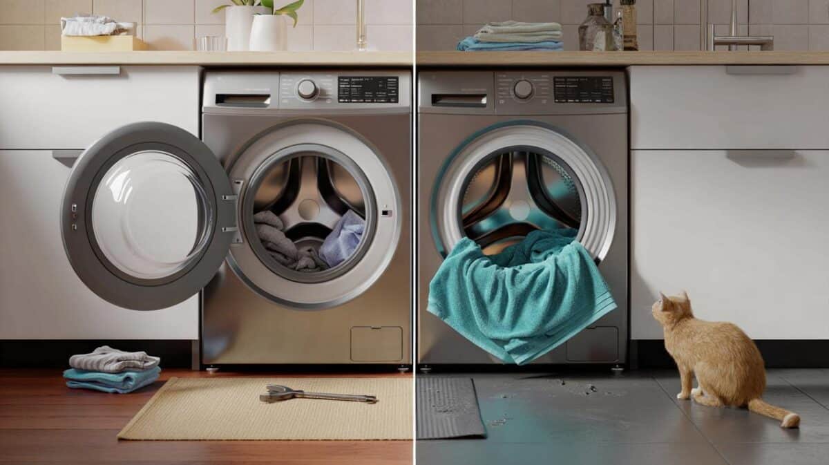 The quick fix for a noisy washing machine (and when it’s actually dangerous)