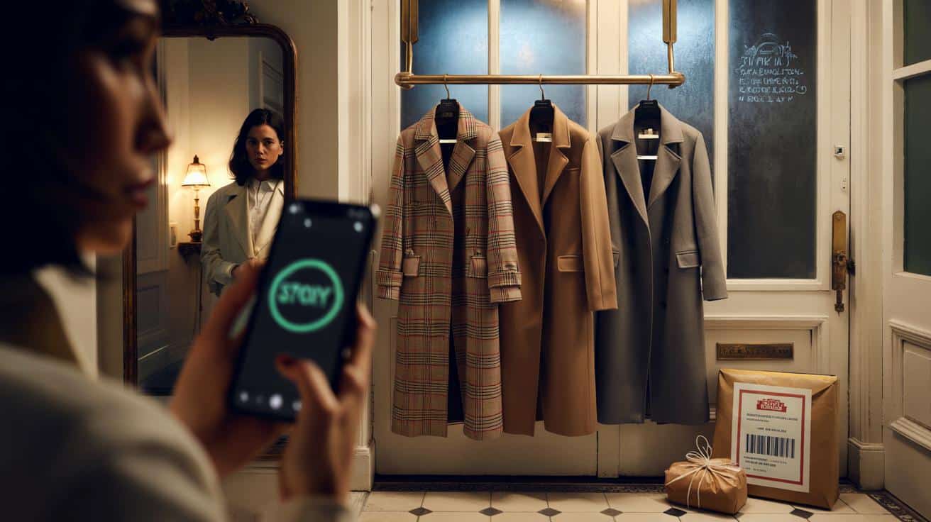 The secret online marketplace selling pre-loved designer coats (UK sellers only)