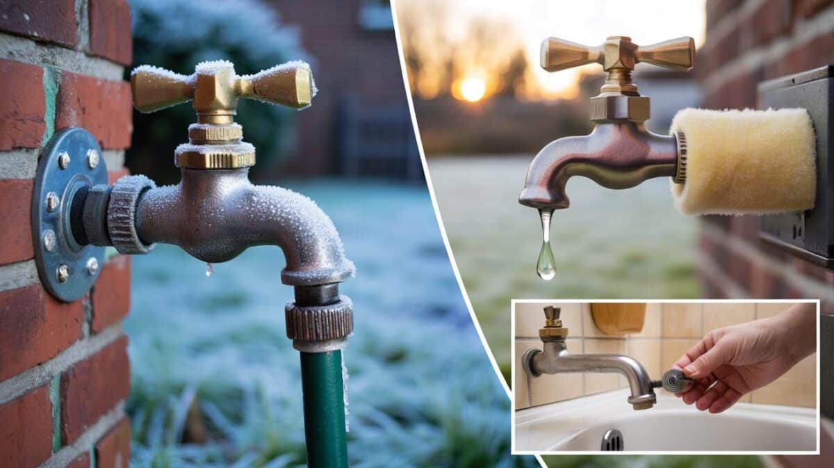 The simple way to stop frozen garden taps and burst pipes this November