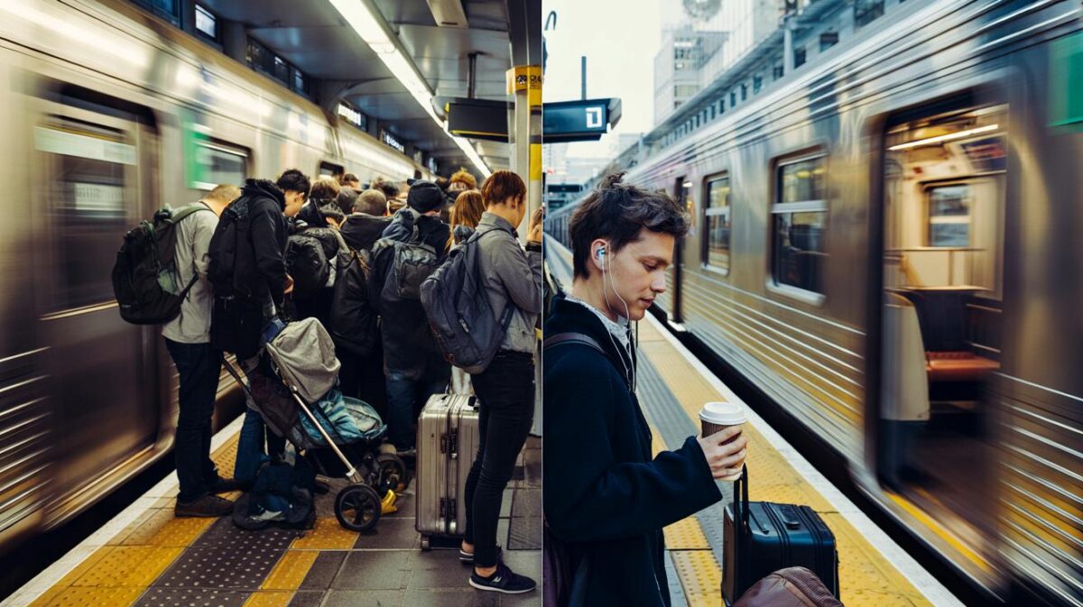 The tiny change that made my commute feel 50% less exhausting