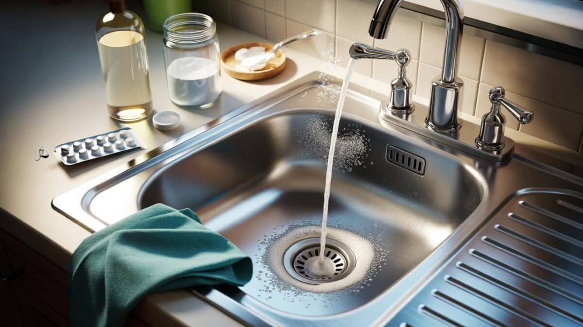 The viral fizzing hack that leaves your kitchen sink spotless overnight