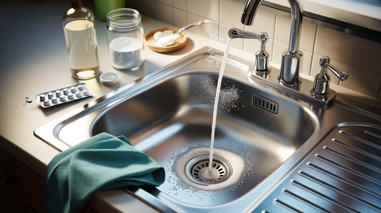 The viral fizzing hack that leaves your kitchen sink spotless overnight