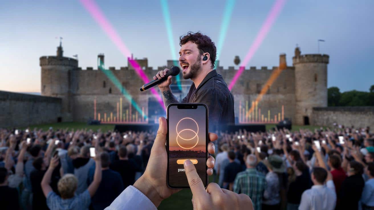 Tom Grennan at Lincoln Castle on 21 June 2026: can you beat 2.5bn streams to 10:00 gmt tickets?