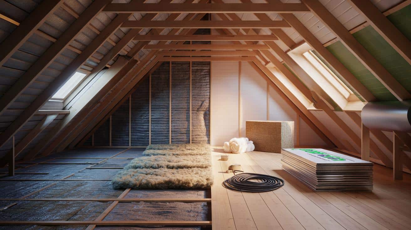 What are the best insulation materials for an attic?