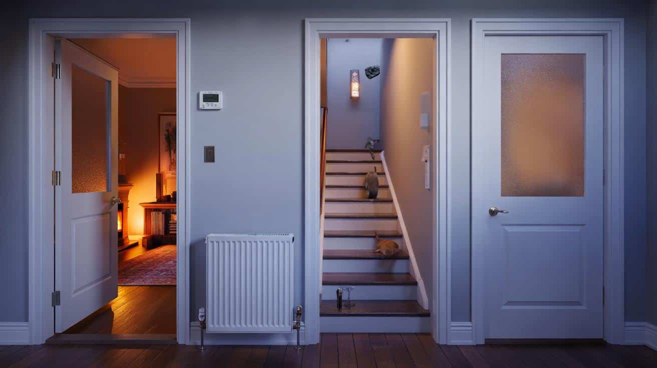 Why leaving interior doors open can help (or hurt) your heating — room-by-room guide
