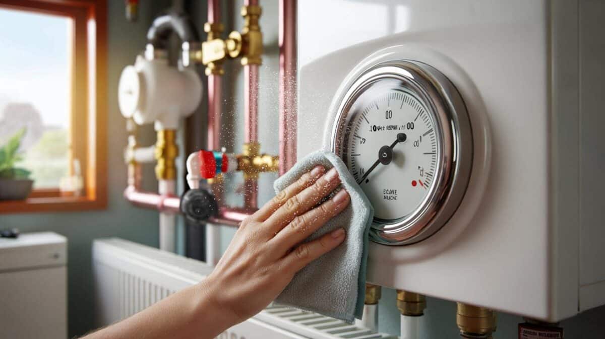 Why you should clean your boiler pressure gauge monthly — and how to do it