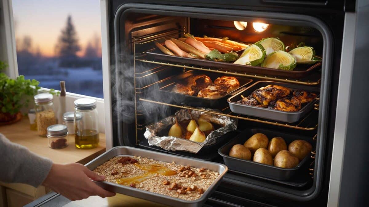 Winter oven hacks: cook once, heat twice — save heat and time with batch baking