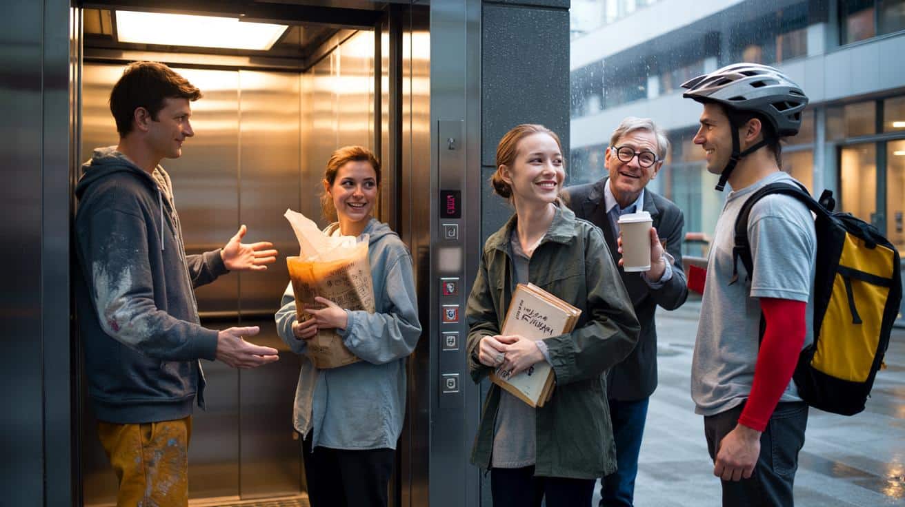 You’ll cross paths with 6 new faces today: try these 10 openers for instant warmth