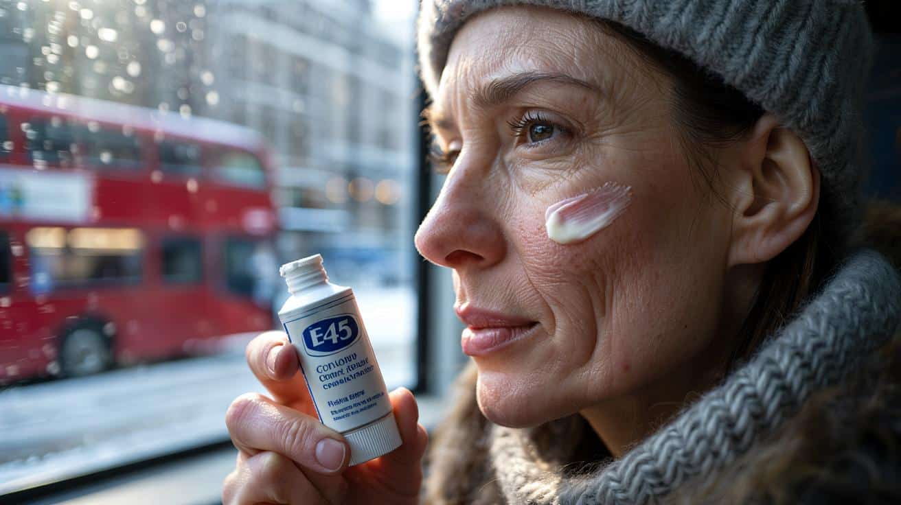 Brits with cracked winter skin: could a £4 E45 tube calm your face in 7 days? dermatologists say yes