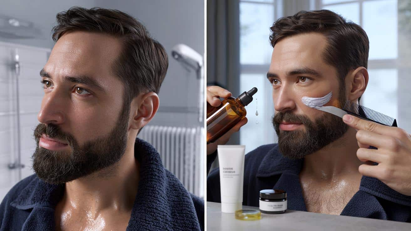 Dry skin under your beard costing you comfort? 7 fixes tested on 312 men: will you try them