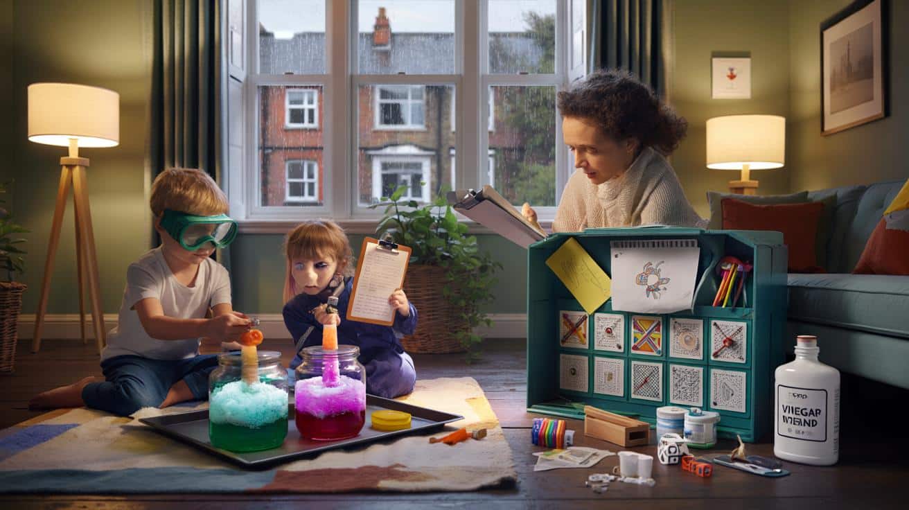 Rainy UK weekends: 7 fast tricks parents use to turn 130 wet days into laughs, learning and calm