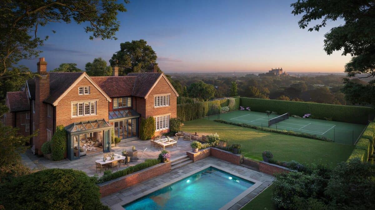 Sir Terry Wogan’s £3.75m Taplow estate with 6 beds, pool and Windsor views : will you move in?