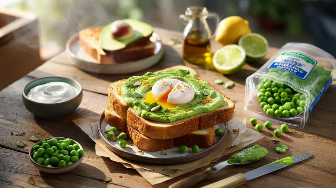 Stop paying £1.20 for soggy avocado toast: switch to 250g frozen peas for 40p and love your mornings