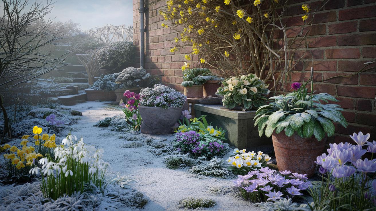 This winter flowers shortlist for Britain here is the hardy colour that slips through frost and snow to brighten grey days from January to March