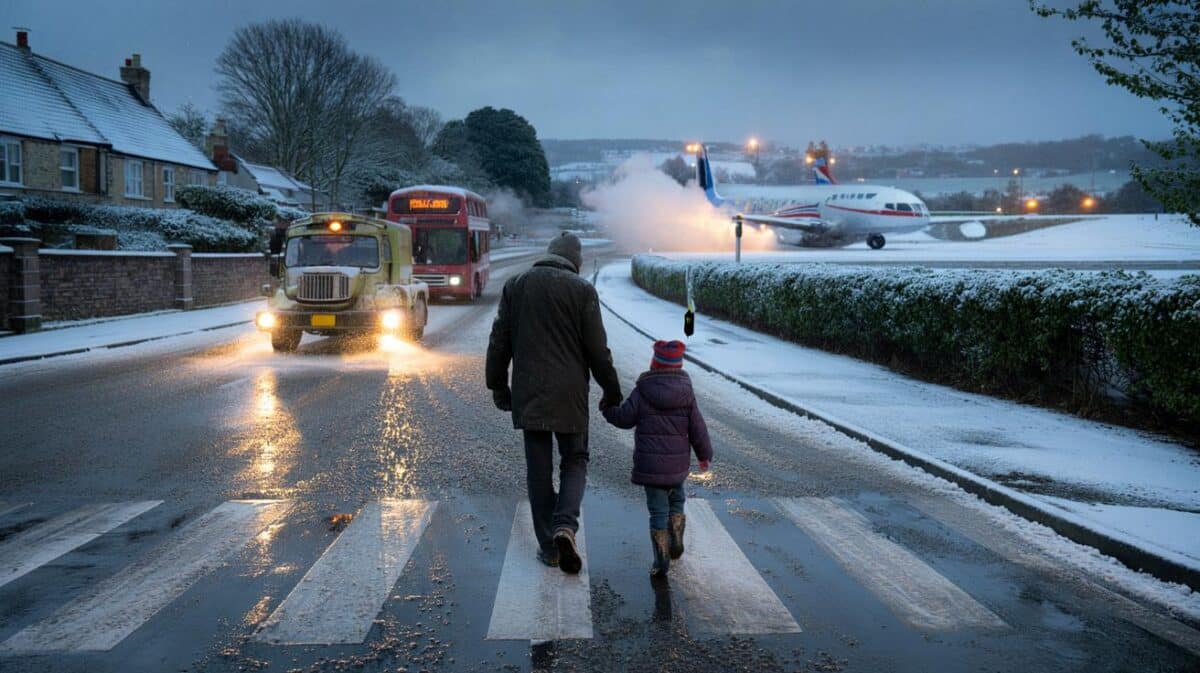 UK snow risk up to 4 inches: will your commute, school run and flight plans survive the freeze?